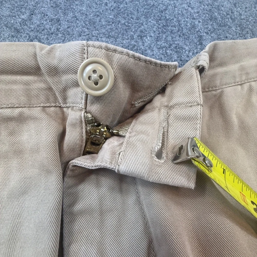 J.Crew Stanton Chino Shorts Mens 30 Khaki Tan Cotton Twill 9 Inch Inseam